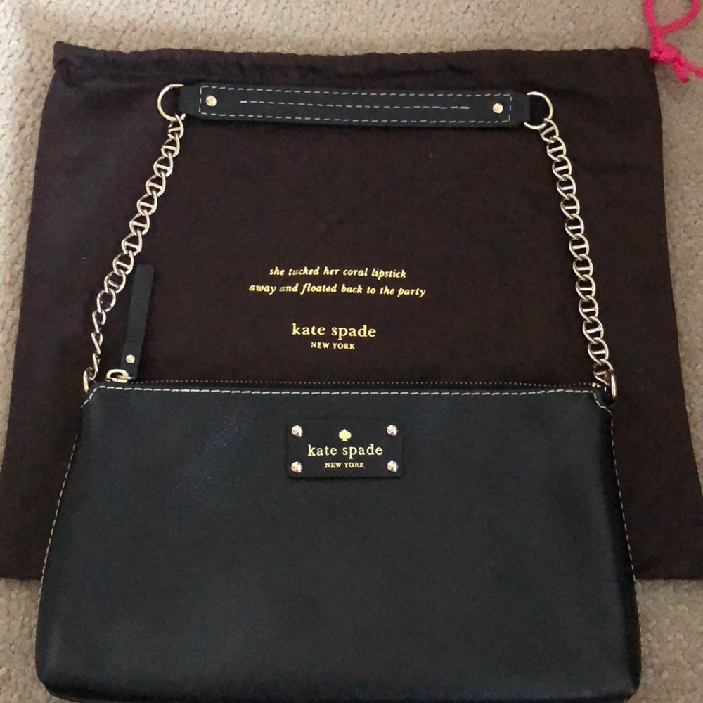 Kate Spade black shoulder purse